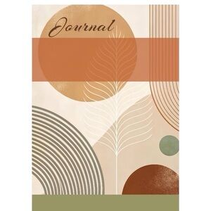 Abstract Design Journal - Gratitude and Inspirational for Women Hardcover